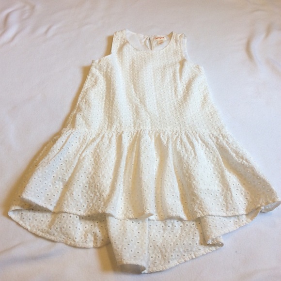 Cat & Jack eyelet lace drop waist dress* - Picture 3 of 4